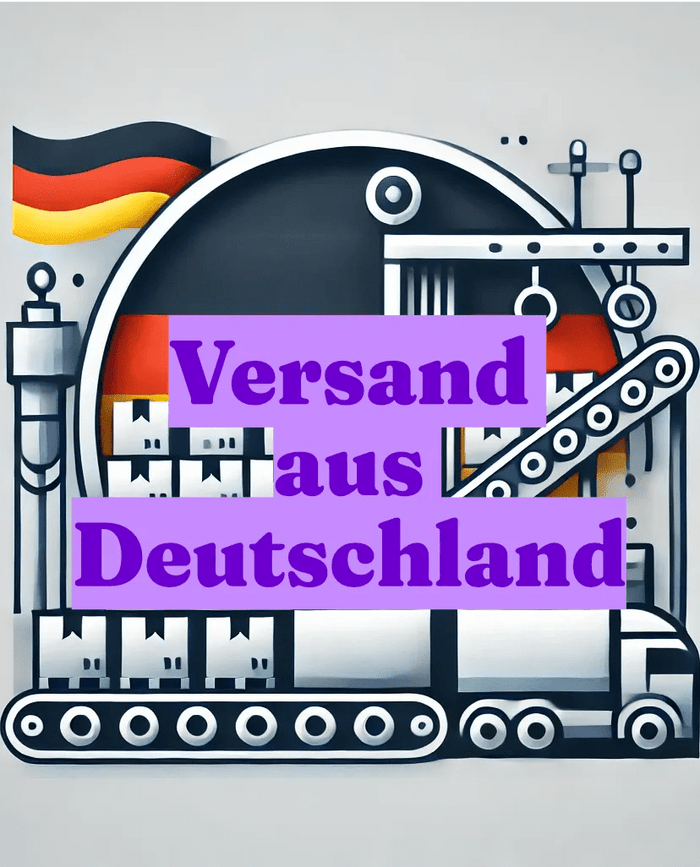 Shipping tufting and punch needle orders from Germany
