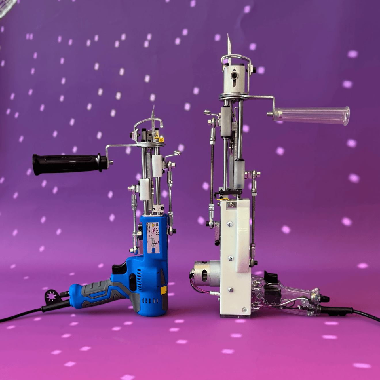 3D tufting bundle with AK-V and AK-DUO high pile machines