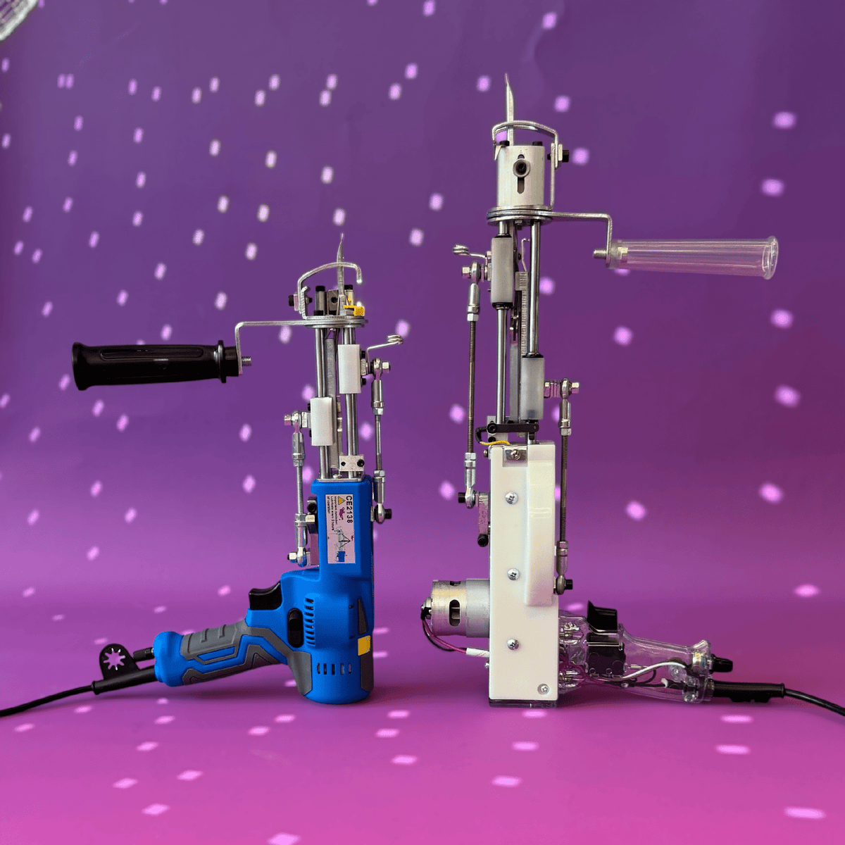 3D tufting bundle with AK-V and AK-DUO high pile machines