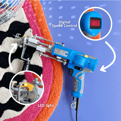 AK-V tufting machine bundle overview