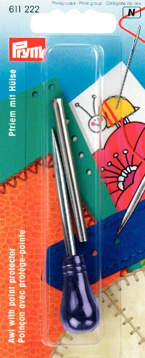 Prym awl with point protector for tufting