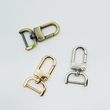 Carabiner modern - with screw - mid - Craftinglove