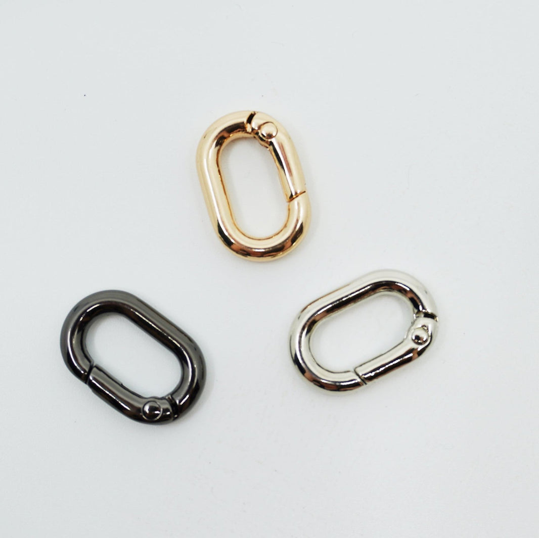 Carabiner - oval - mini - Craftinglove