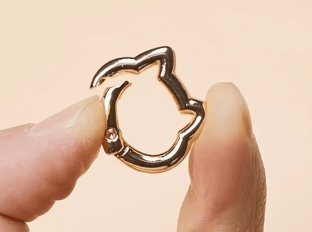 Craftinglove katzenförmiger Karabiner