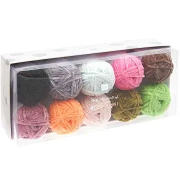 Ricorumi Chenille-Garn, Fashion Set mit 10 x 25g von Rico Design