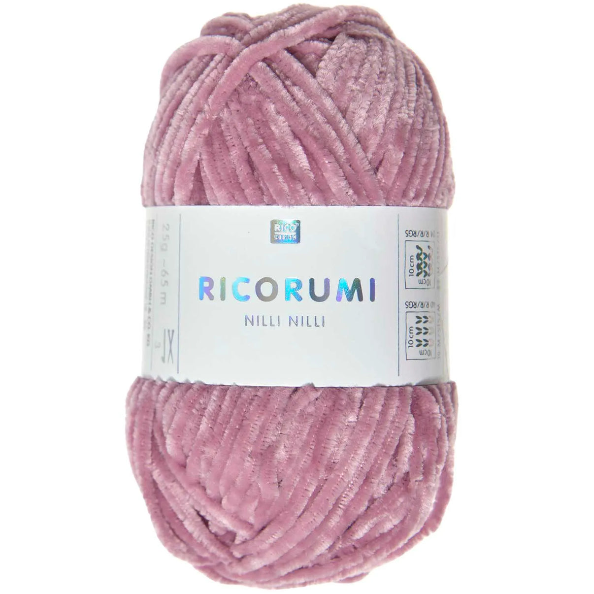 Ricorumi Chenille-Garn in beere, 25g-Knäuel von Rico Design