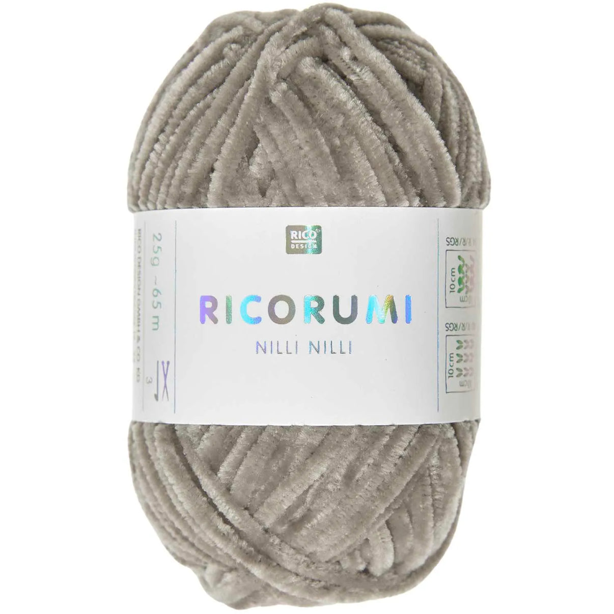 Ricorumi Chenille-Garn in beige, 25g-Knäuel von Rico Design