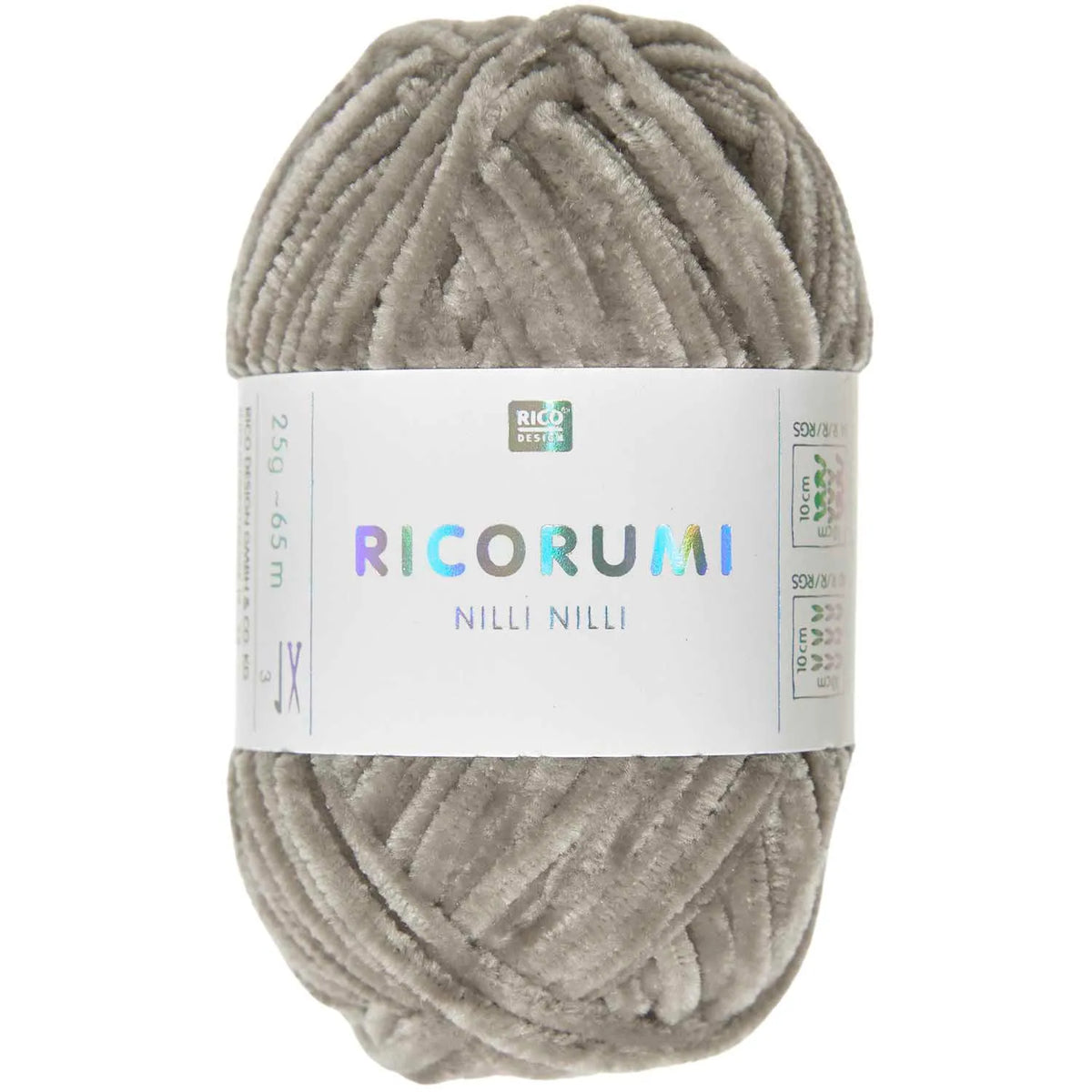 Ricorumi Chenille-Garn in beige, 25g-Knäuel von Rico Design