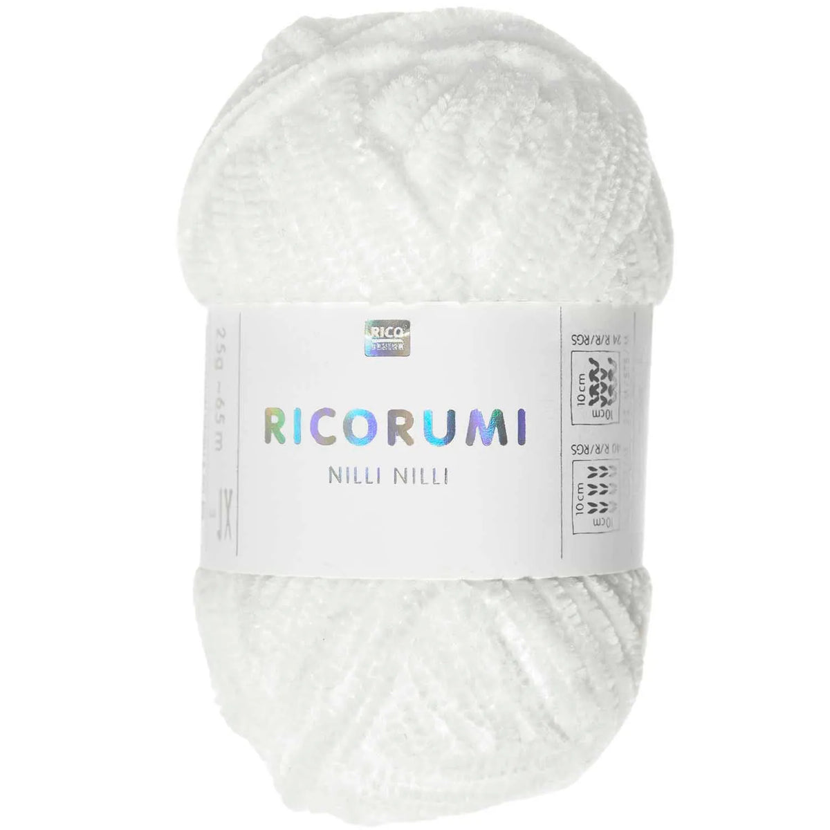 Ricorumi Chenille-Garn in gelb, 25g-Knäuel von Rico Design