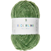 Ricorumi Chenille-Garn in grün, 25g-Knäuel von Rico Design