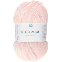 Ricorumi Chenille-Garn in rosa, 25g-Knäuel von Rico Design