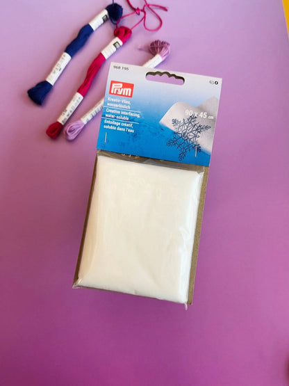 Wasserlösliches Stickvlies von Prym