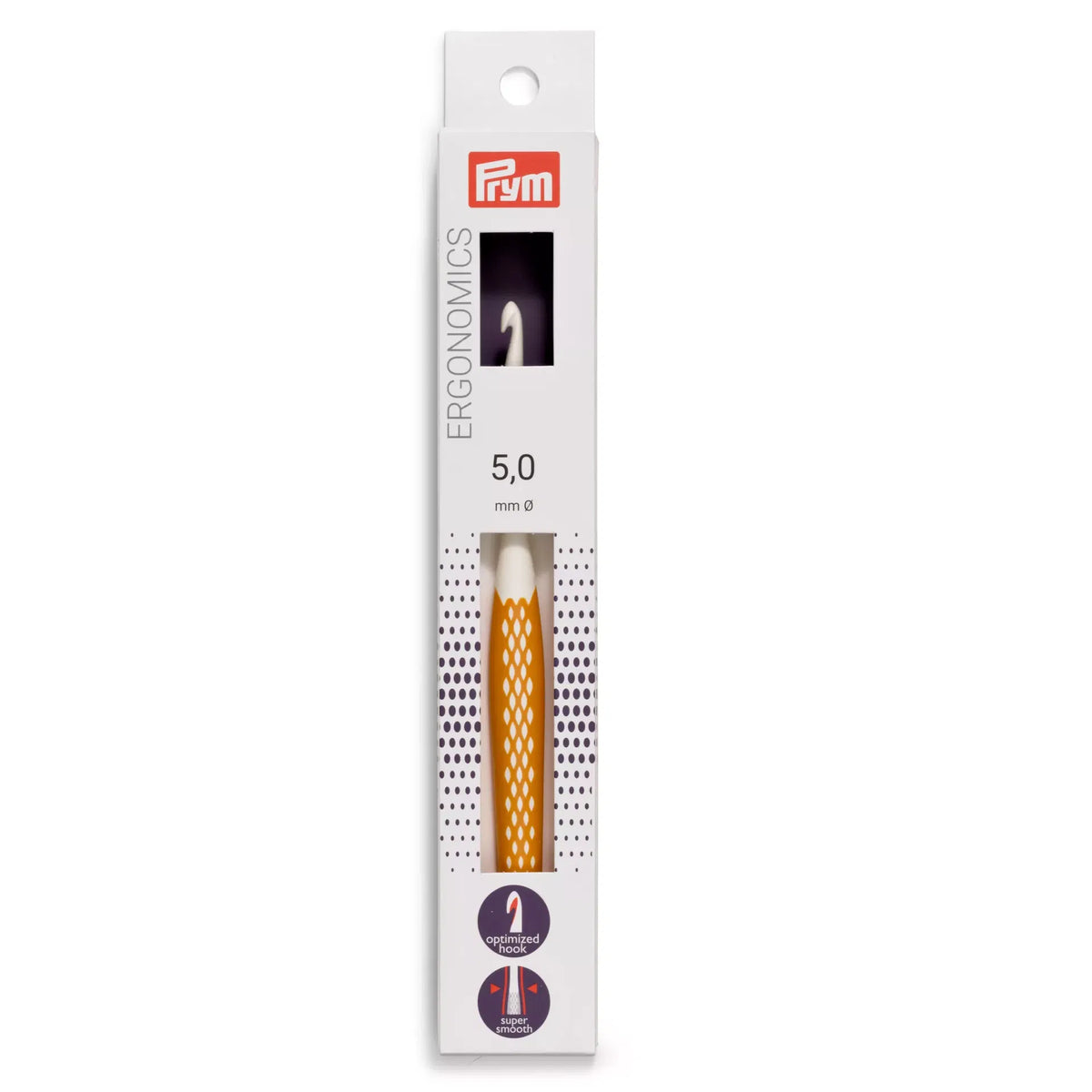 Prym ergonomische Häkelnadel, 5mm
