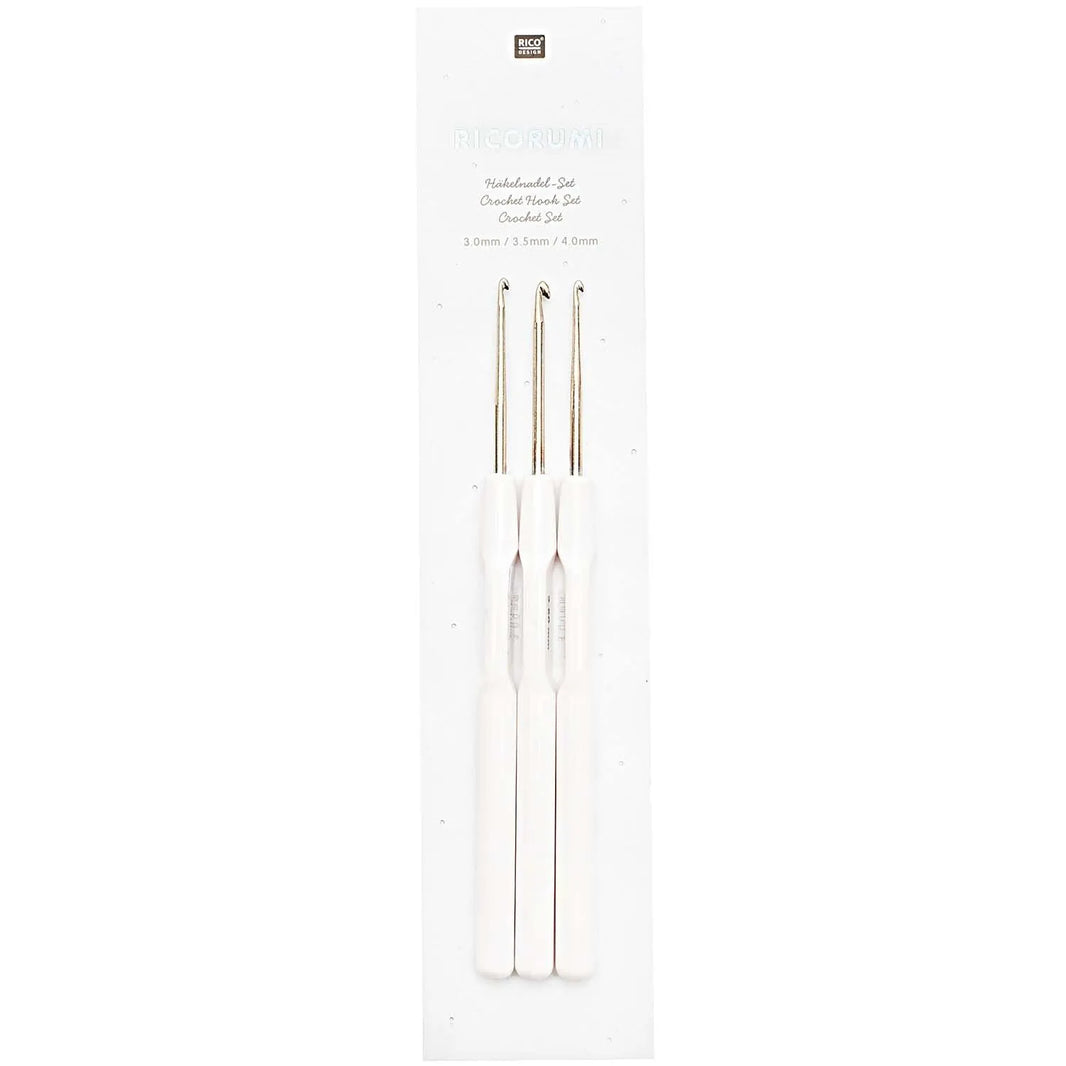 Crochet hook set, 3 sizes by Rico Design