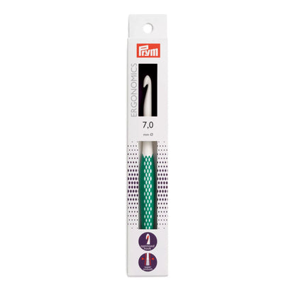 Prym ergonomische Wollhäkelnadel, 7mm und 17cm lang