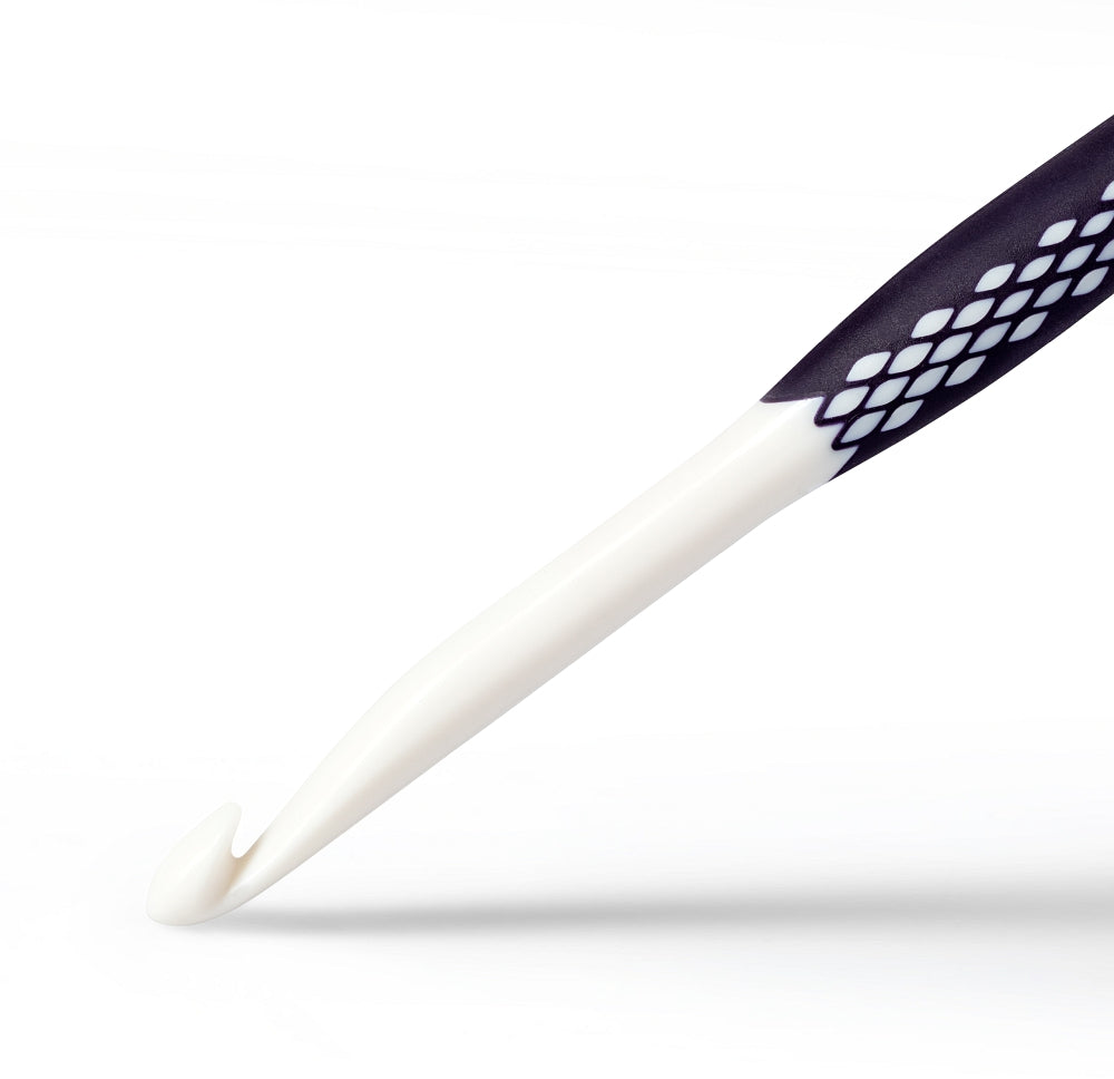 Prym ergonomische Wollhäkelnadel mit Soft-Griff