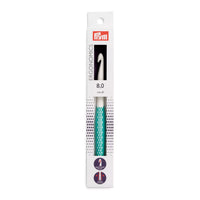 Prym ergonomic wool crochet hook, 8mm and 17cm long
