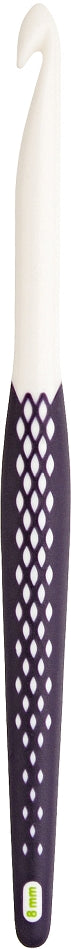 Prym ergonomische Wollhäkelnadel 9mm, Detail der Spitze