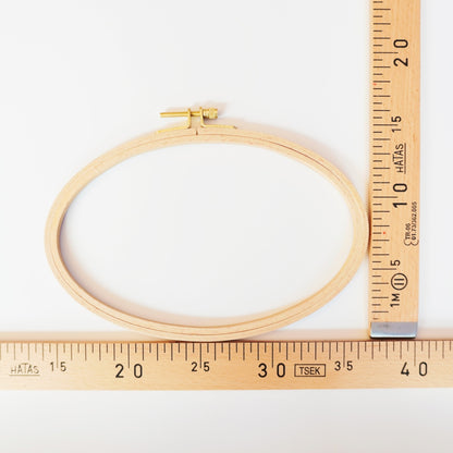 Stickring - oval - Craftinglove