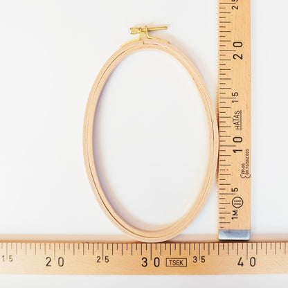 Stickring - oval - Craftinglove