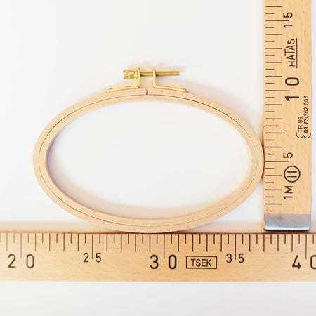 Stickring - oval - Craftinglove