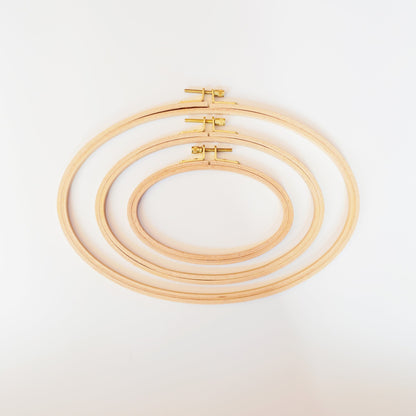 Stickring - oval - Craftinglove