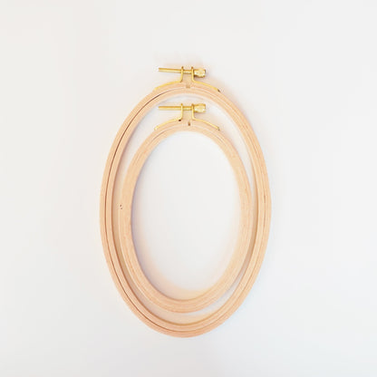 Stickring - oval - Craftinglove