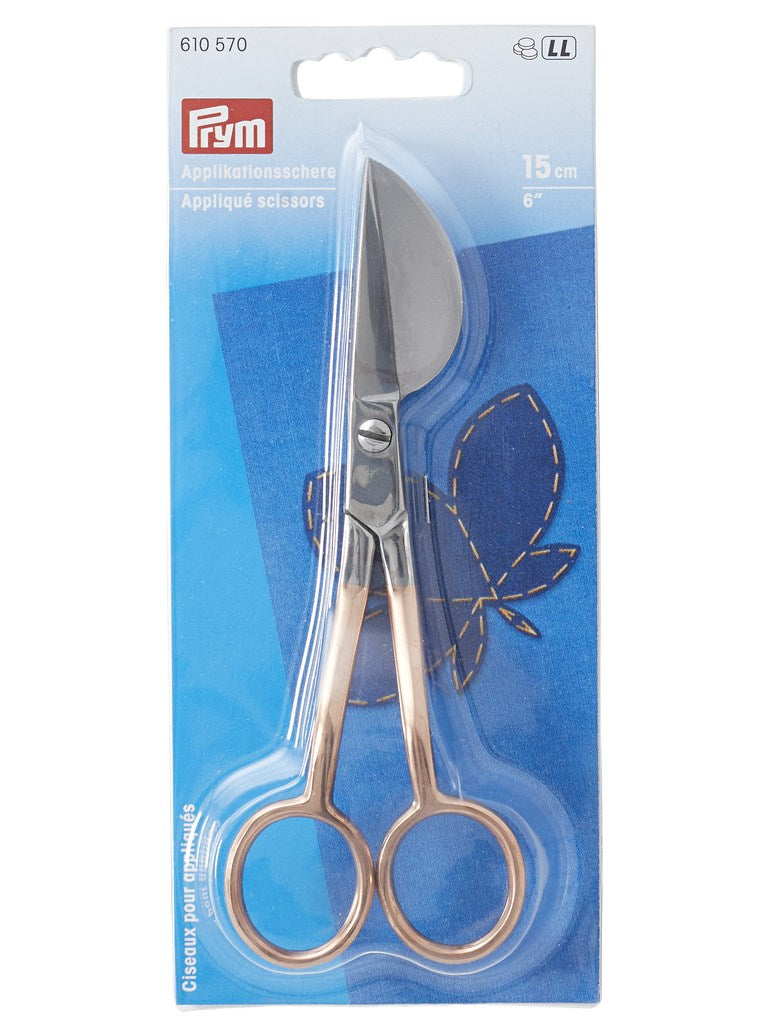 Prym duckbill scissors in rose gold