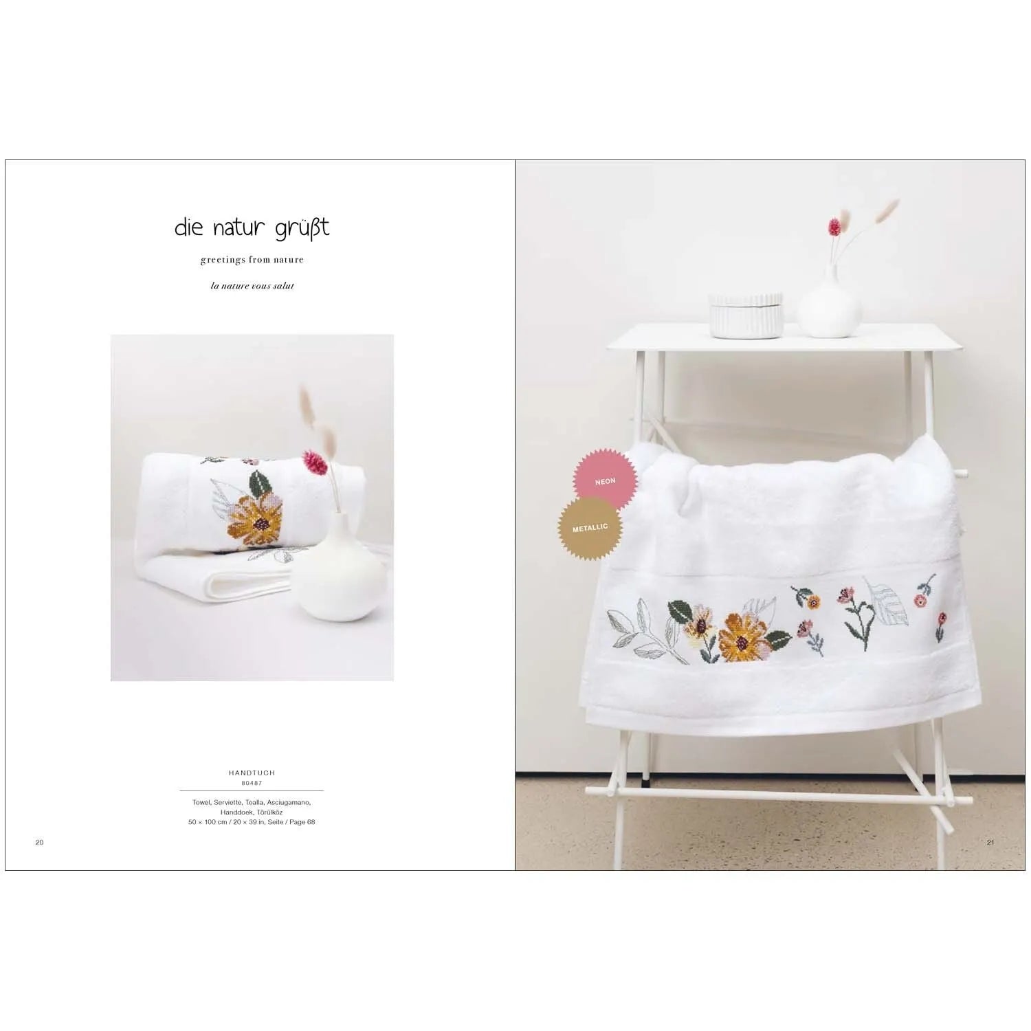 Stickbuch 'Nature Maters' von Rico Design