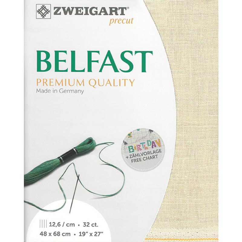 Belfast Leinen-Stickstoff in einem neutralen Ton