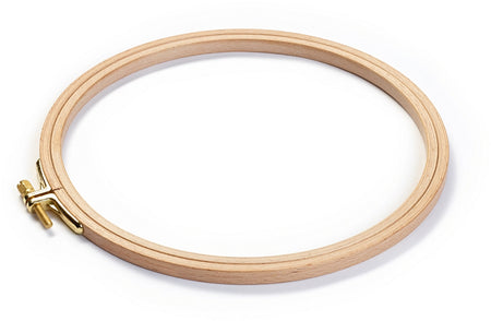 Stickrahmen aus Buchenholz von Nurge, Frontansicht