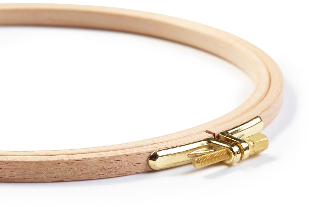 Beechwood embroidery hoop by Nurge, 8mm