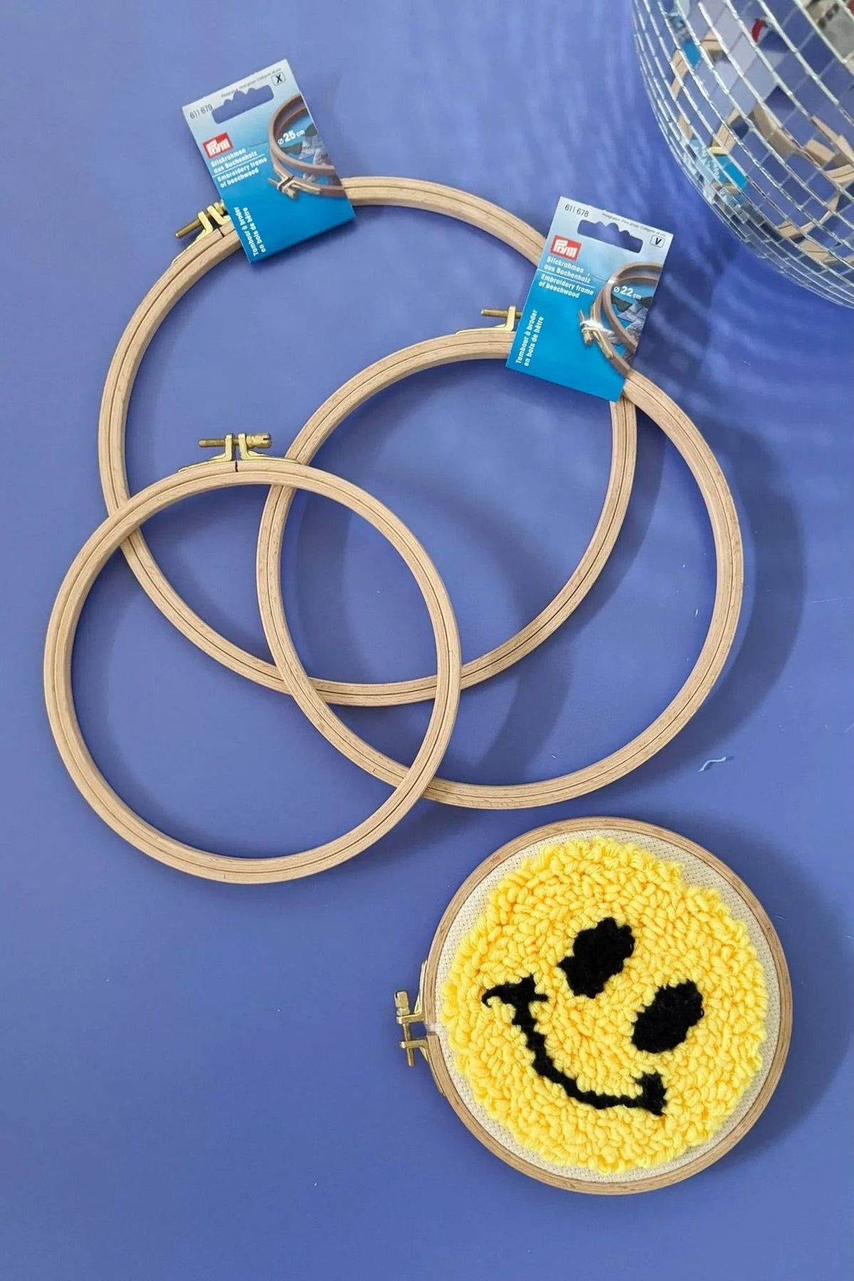 Prym embroidery hoop, 12.5cm diameter