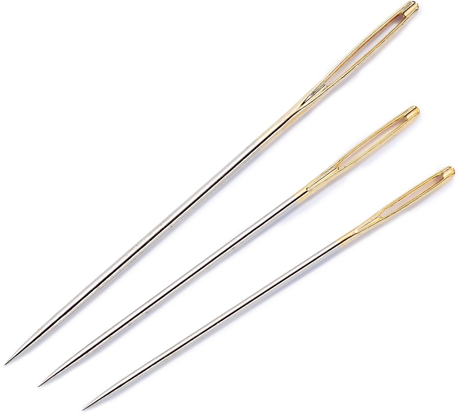 Prym embroidery needles with point, detail