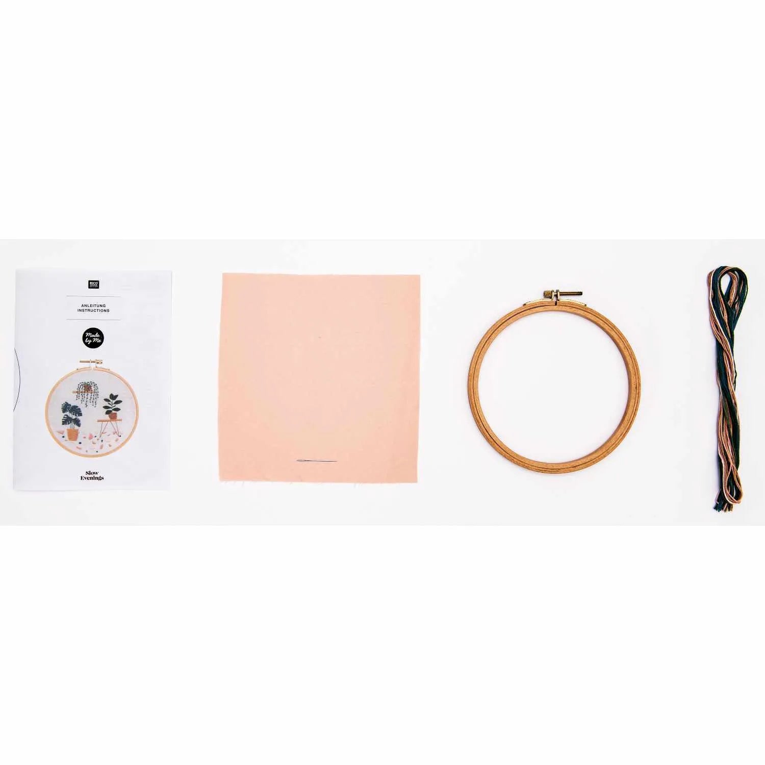 Rico Botanical embroidery set, contents