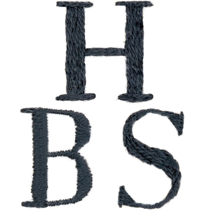 Vorgezeichnetes Stickset 'Letters with Serifes' von Rico Design