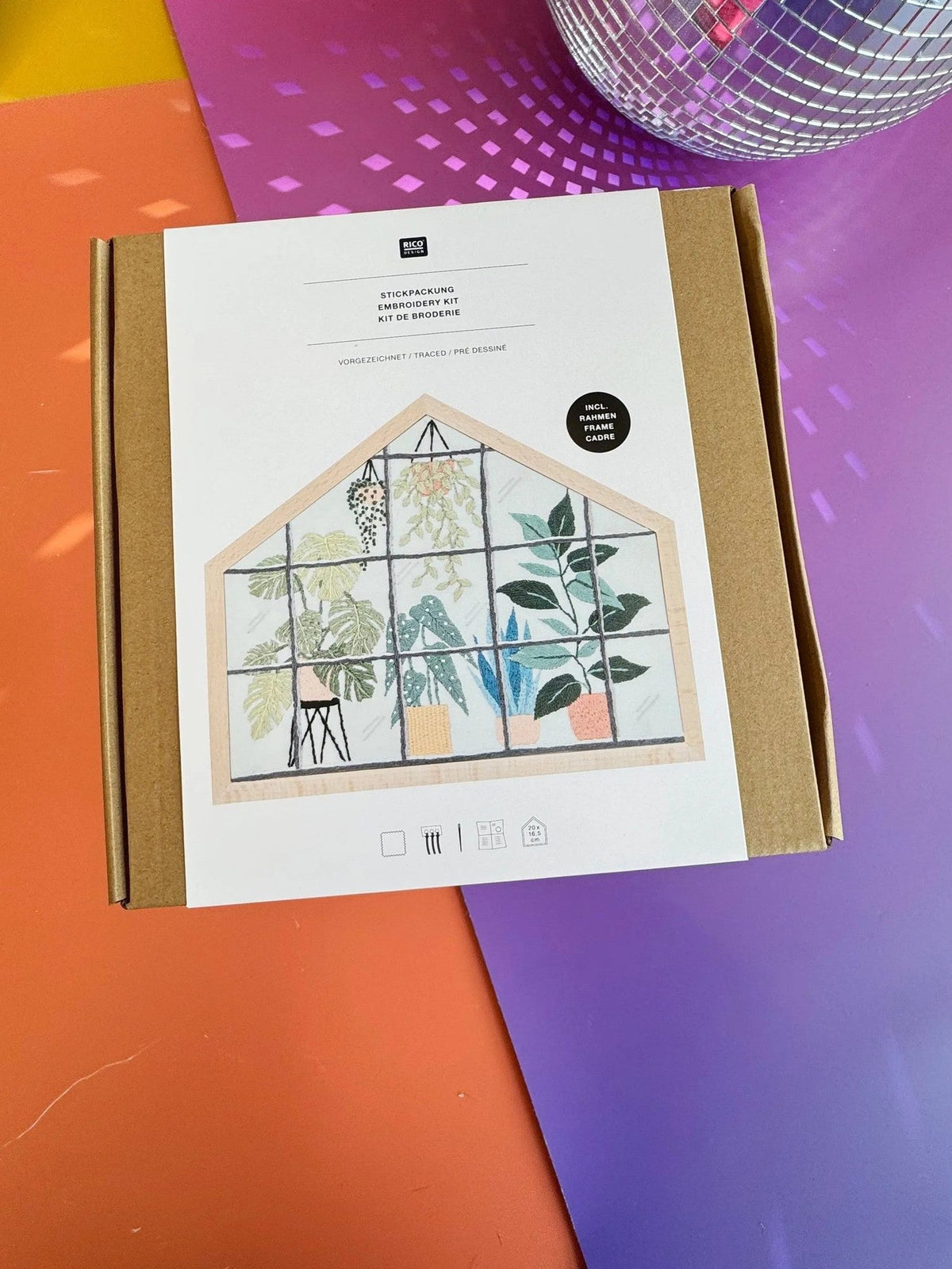Rico Urban-Jungle-Stickset, Verpackungsansicht