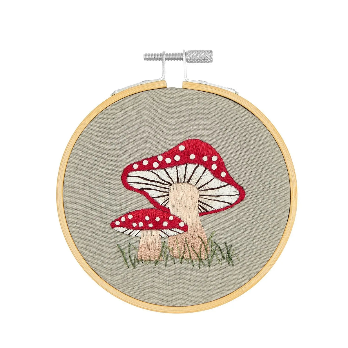 Traced embroidery kit 'small Mushroom' by Rico Design