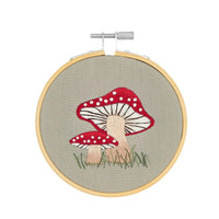 Traced embroidery kit 'small Mushroom' by Rico Design