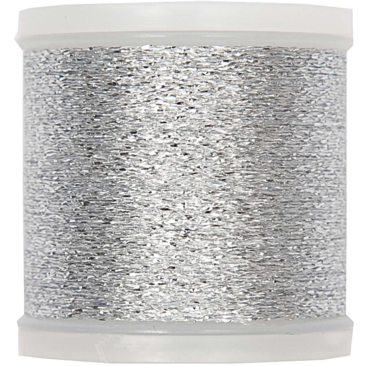 Metallic-Stickgarn in silver, 200m von Rico Design