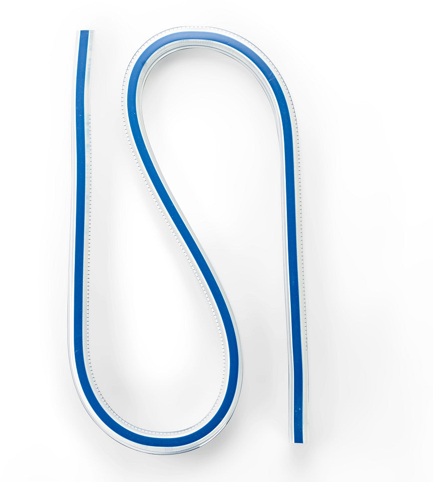 Flexible curved ruler by Prym