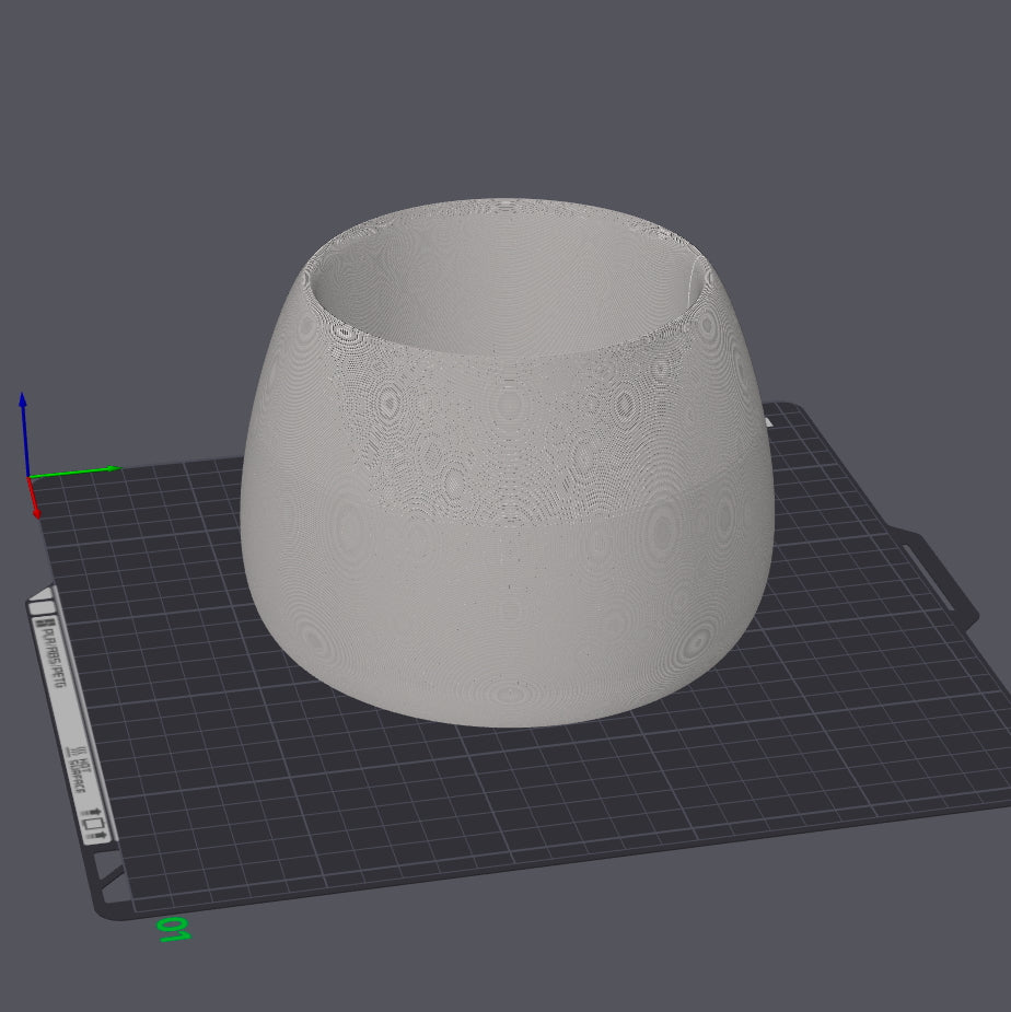 Blumentopf - 3d printed - Craftinglove