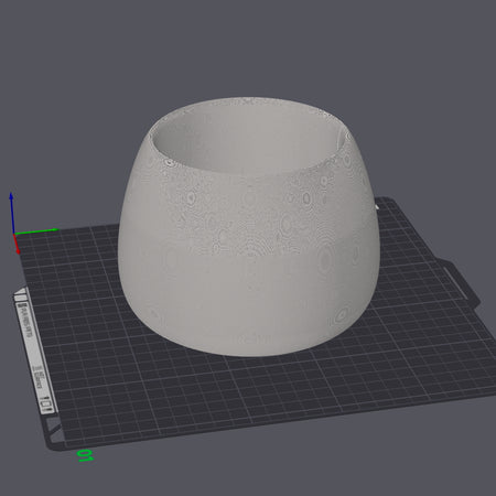 Blumentopf - 3d printed - Craftinglove