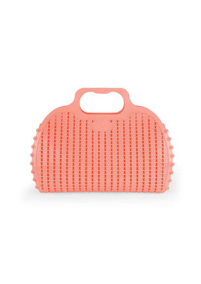 Aykasa faltbare Maxi-Tasche in Lachs, gefaltet