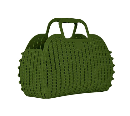 Aykasa faltbare Mini-Tasche in Khaki