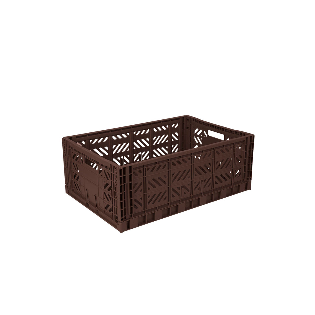 Aykasa Maxi foldable crate in Chocolate