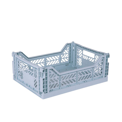 Foldable Crate - Midi - 40 x 30 x 14.5cm - recycled plastic - Aykasa