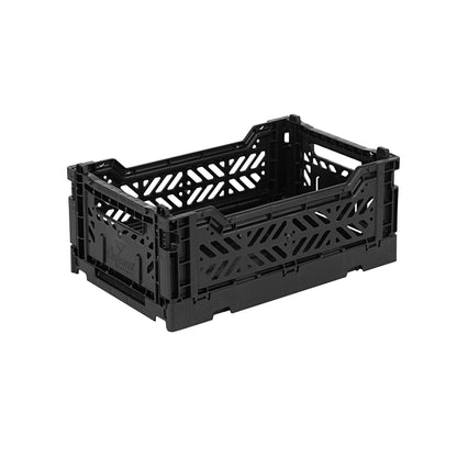 Aykasa Mini foldable crate in Black
