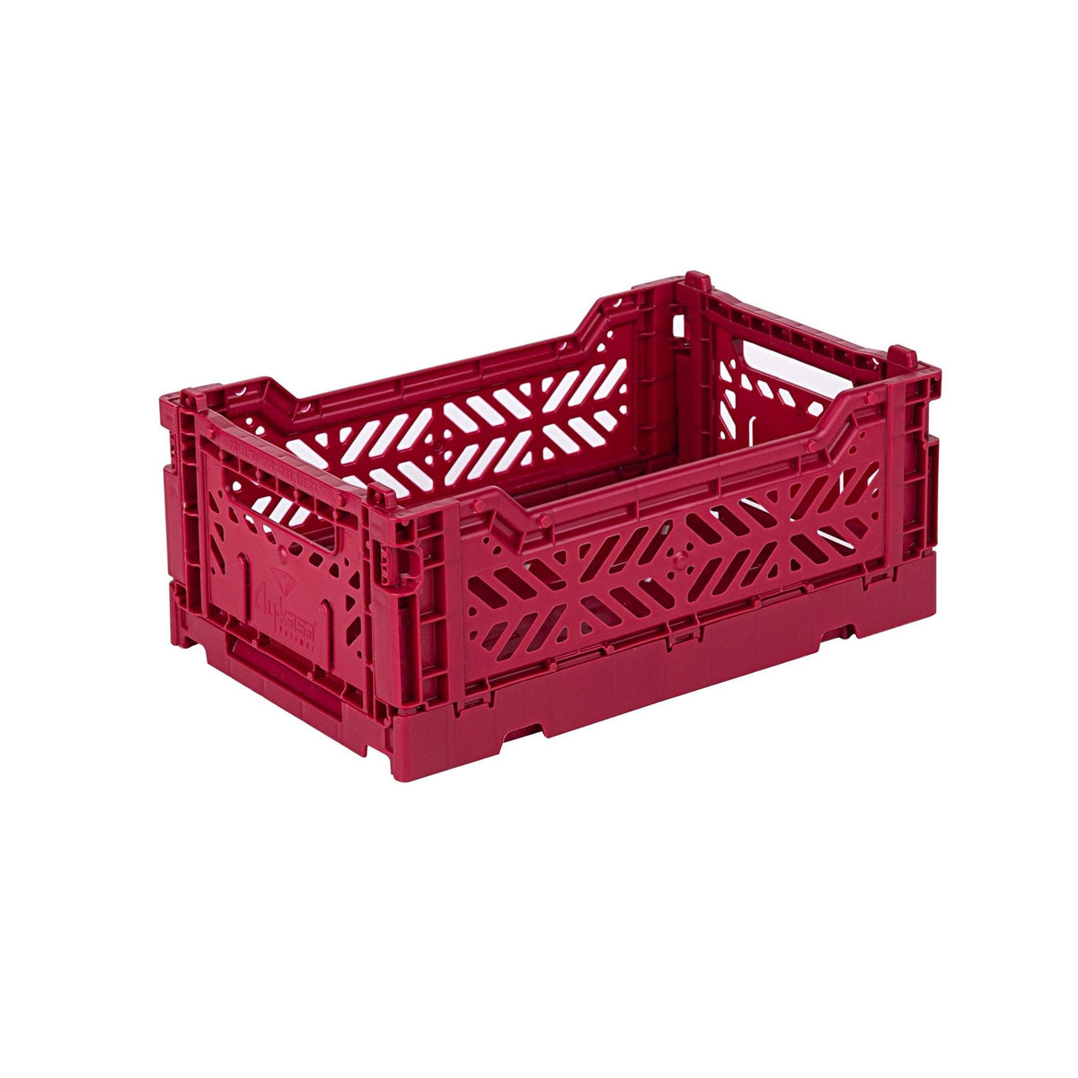 Aykasa Mini foldable crate in Chilli Pepper