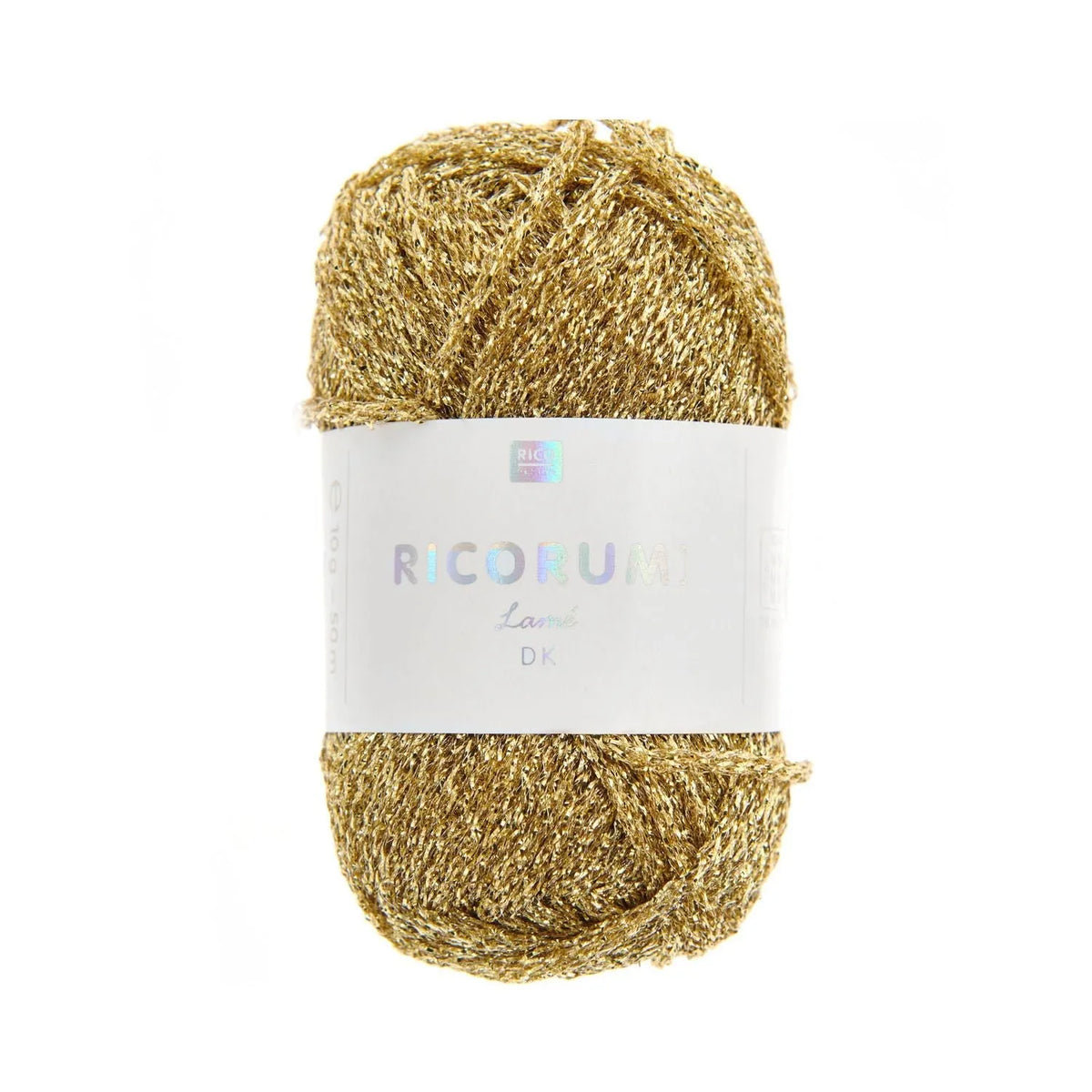 Ricorumi Lamé Glitzergarn in Gold, 10g von Rico Design